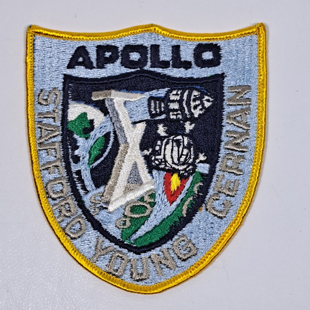 Nasa Apollo X (10) Mission Crew Embroidered Patch