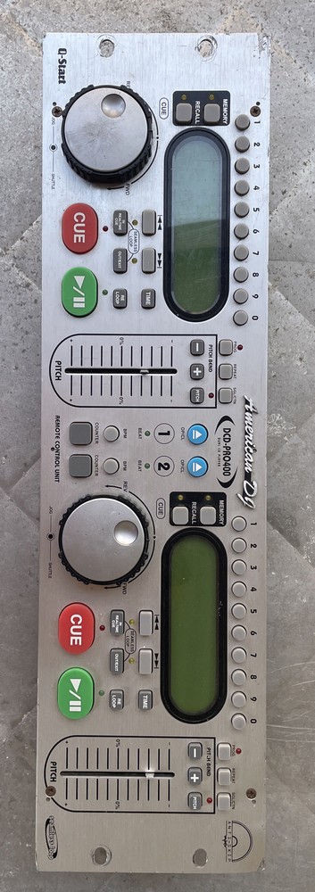 AMERICAN DJ DCD-PRO400 DUAL CD PLAYER REMOTE CONTROL UNIT