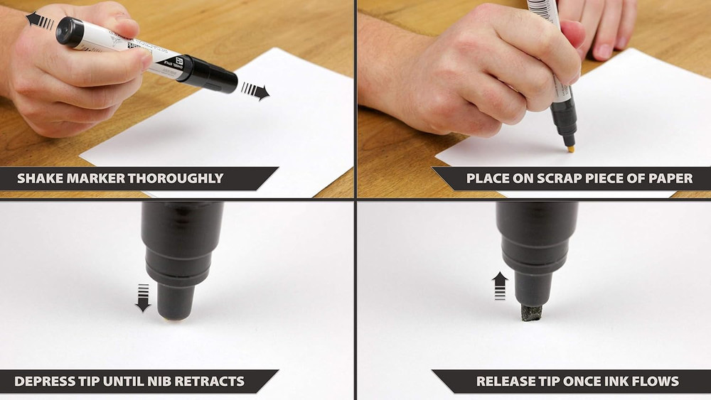 Excelmark Security Redaction Marker (6 Pack)