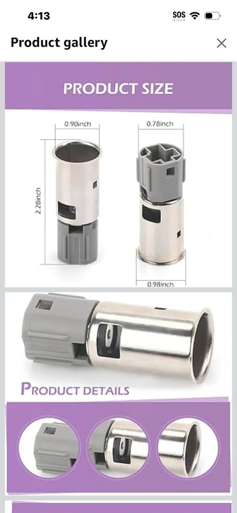 Cigarette Lighter Socket For Nissan