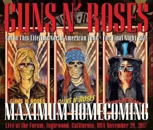 GUNS N' ROSES / LA FORUM 2017 3xCD.