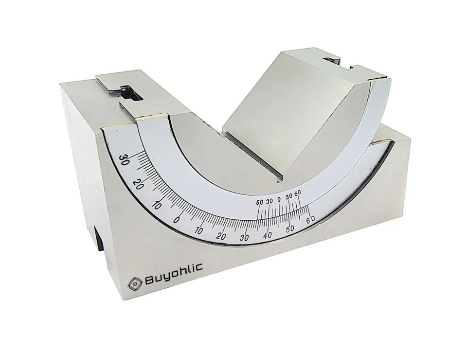 Adjustable Angle Block Multifunctional V Block Milling 0-60°for Milling Machine