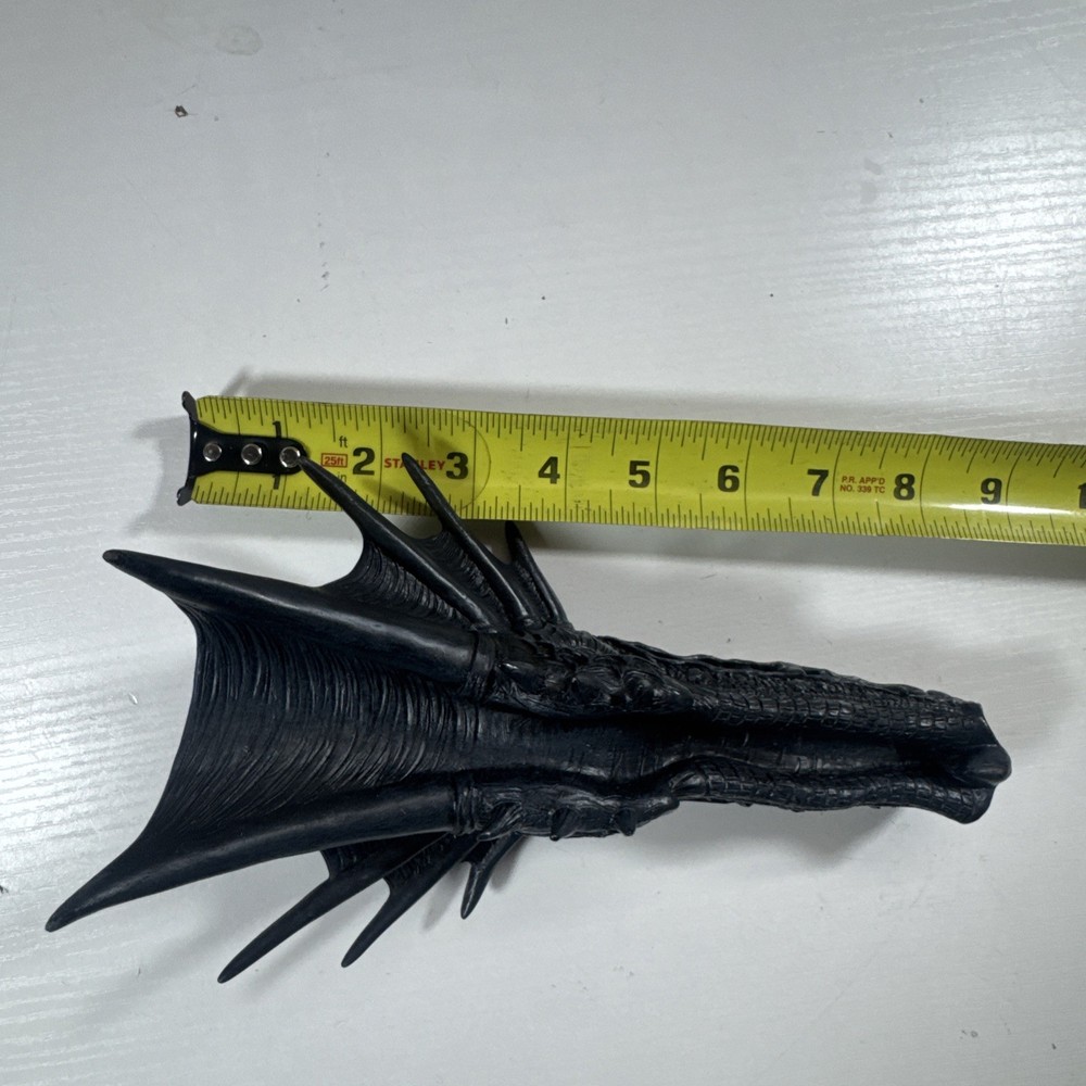Dragon Head Incense Burner Black Marked M.C.