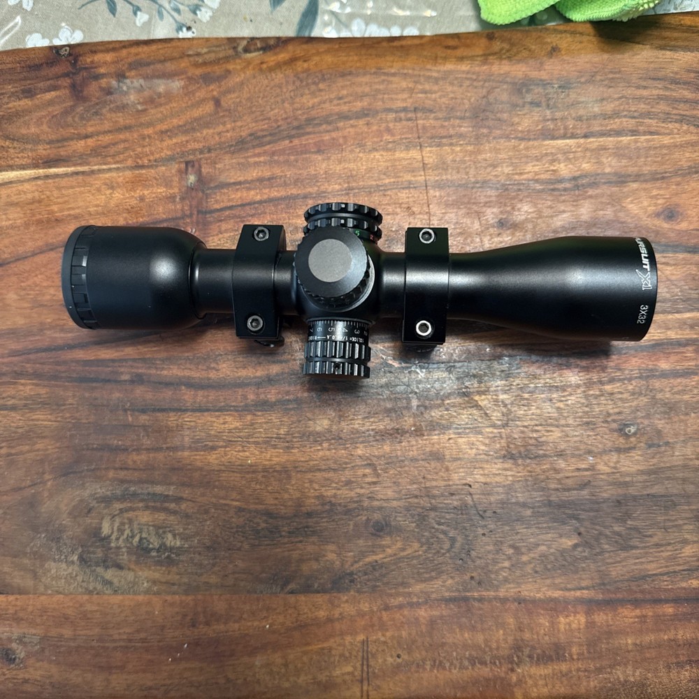 Pursuit X1 3x32 Crossbow Scope With Range Finding Reticle
