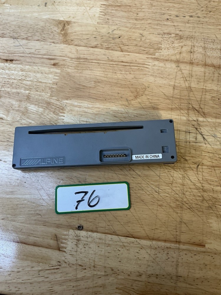 Alpine CDE-9843 CD Receiver Faceplate ONLY TESTED