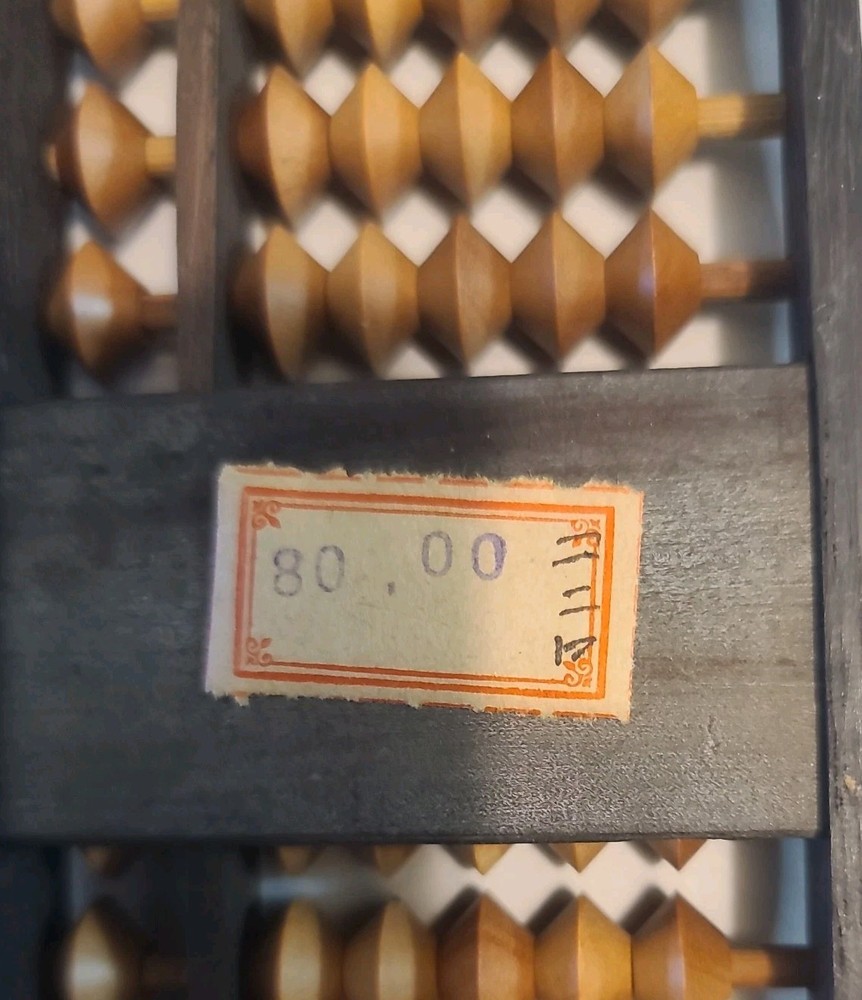 Japanese Portable 17 Column 102 beads Abacus Arithmetic Soroban Math Learning..
