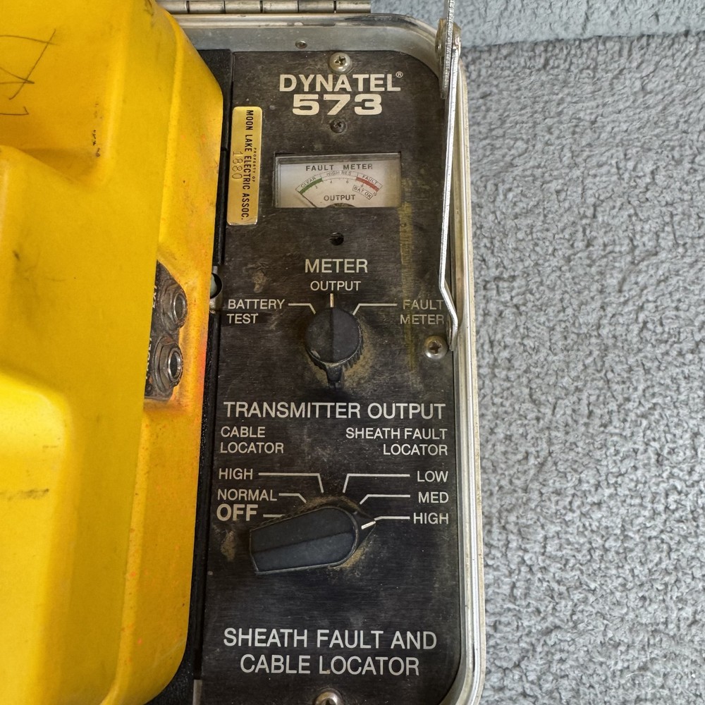 Dynatel 573 Sheath Fault Cable Locator System Cable Location UNTESTED