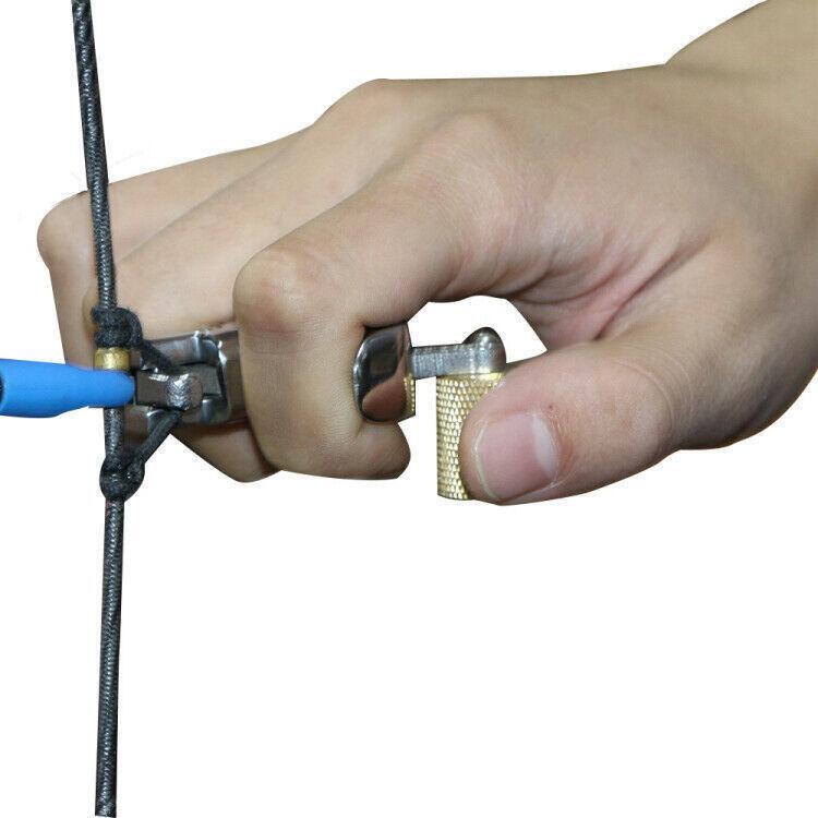 Compound Bow Dedicated Steel Release Aids Archery Arrow Shooting Quick Release