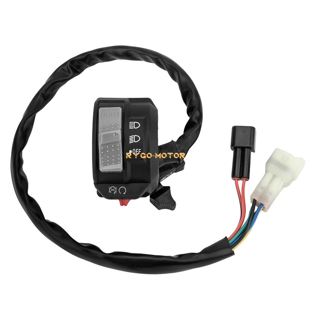 Left Handlebar Start Kill Switch Headlight for Yamaha Big Bear 250 400 2002-2009