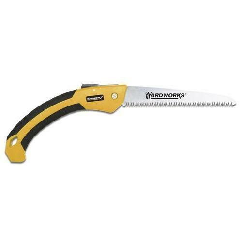 15" Folding Locking Pruning Saw 7" Blade w/ Tri-edge Teeth, Comfort Grip Handle