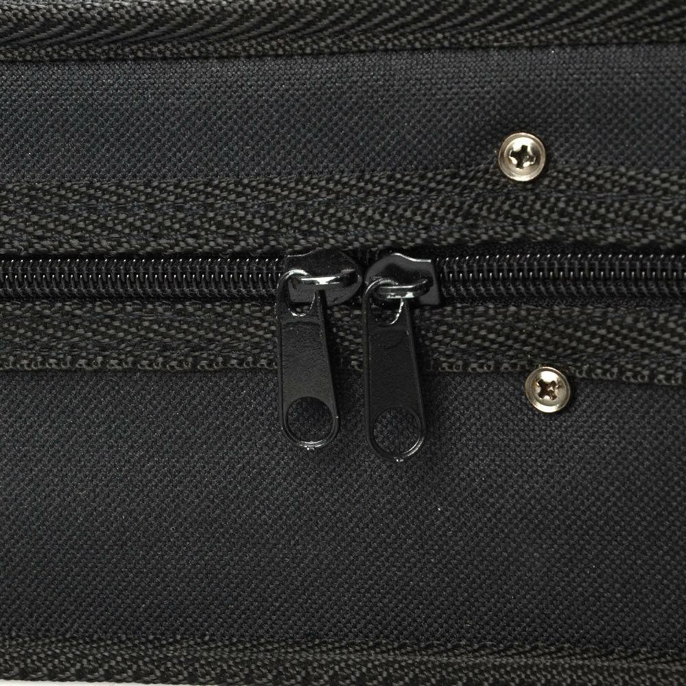 Durable Cloth Fluff Triangle Shape Portable Hard Case with Lining for 4/4 Violin