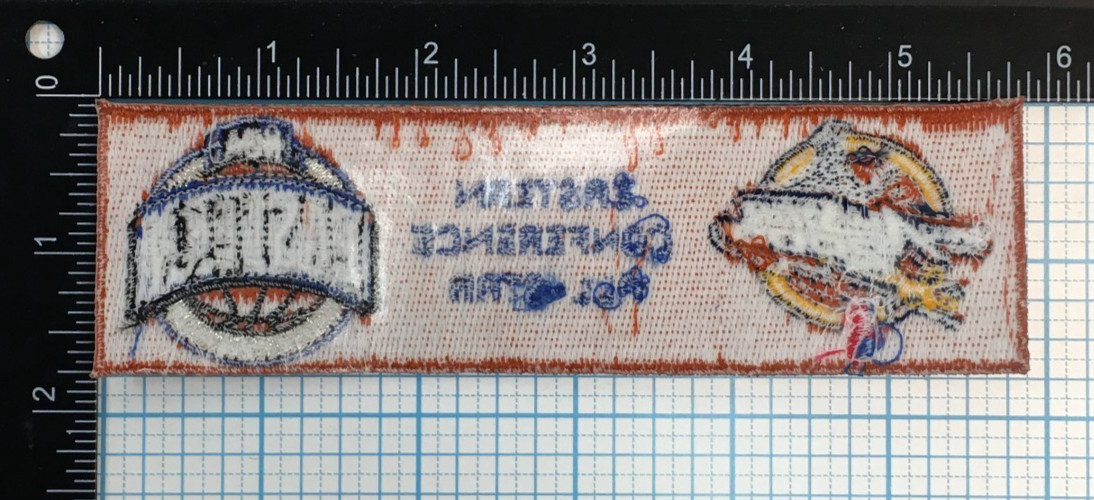 2000 NBA BASKETBALL ALL STAR GAME EASTERN CONFERENCE VTG 5.75" JERSEY PATCH B7