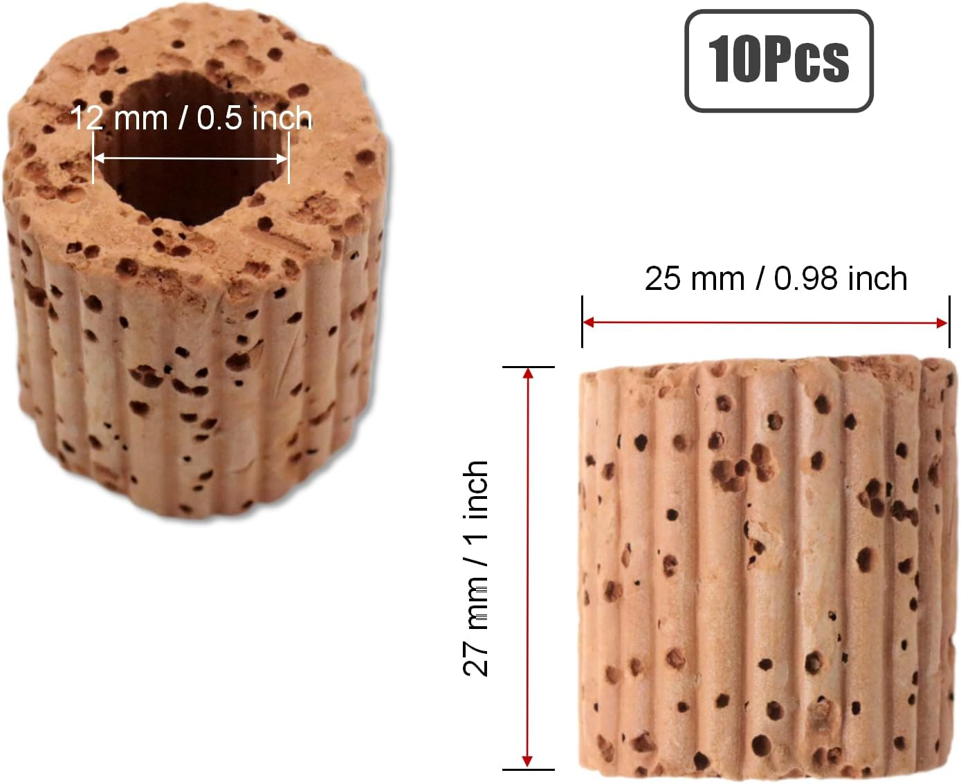 Aquatic Plant Fixed Ring Base, 10-Pack, 25mm Water Plant Cultivation Rings for A