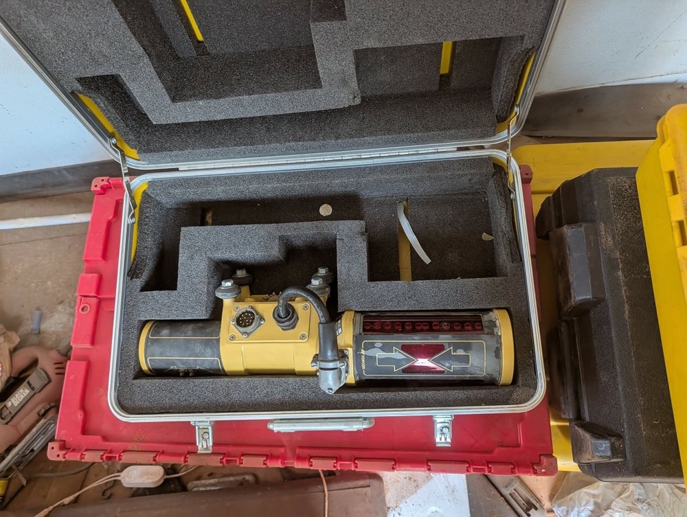 Topcon 9130 Laser Receiver 9220 Complete Kit ,Hard Case-Grade Accuracy System