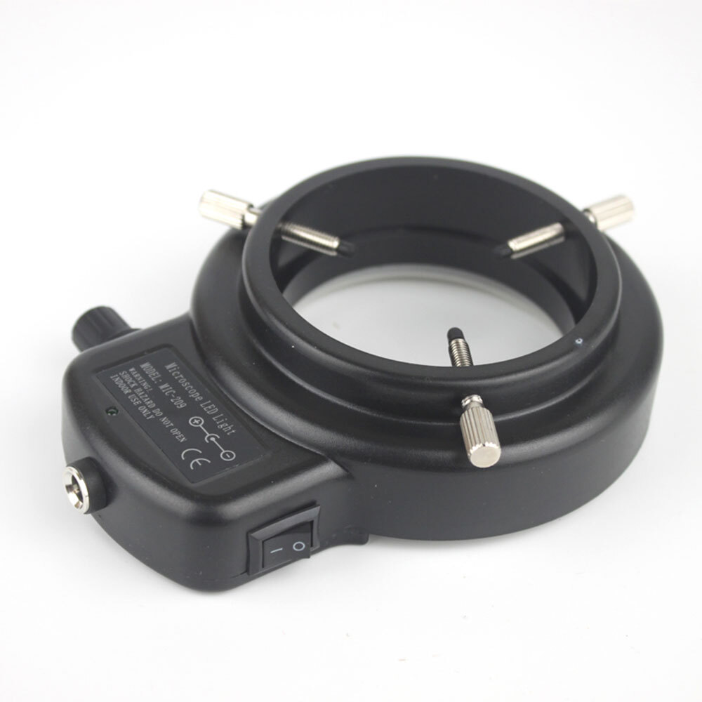 144 LED Bulb Microscope Ring Light Illuminator Adjustable Bright Lamp Wholesale