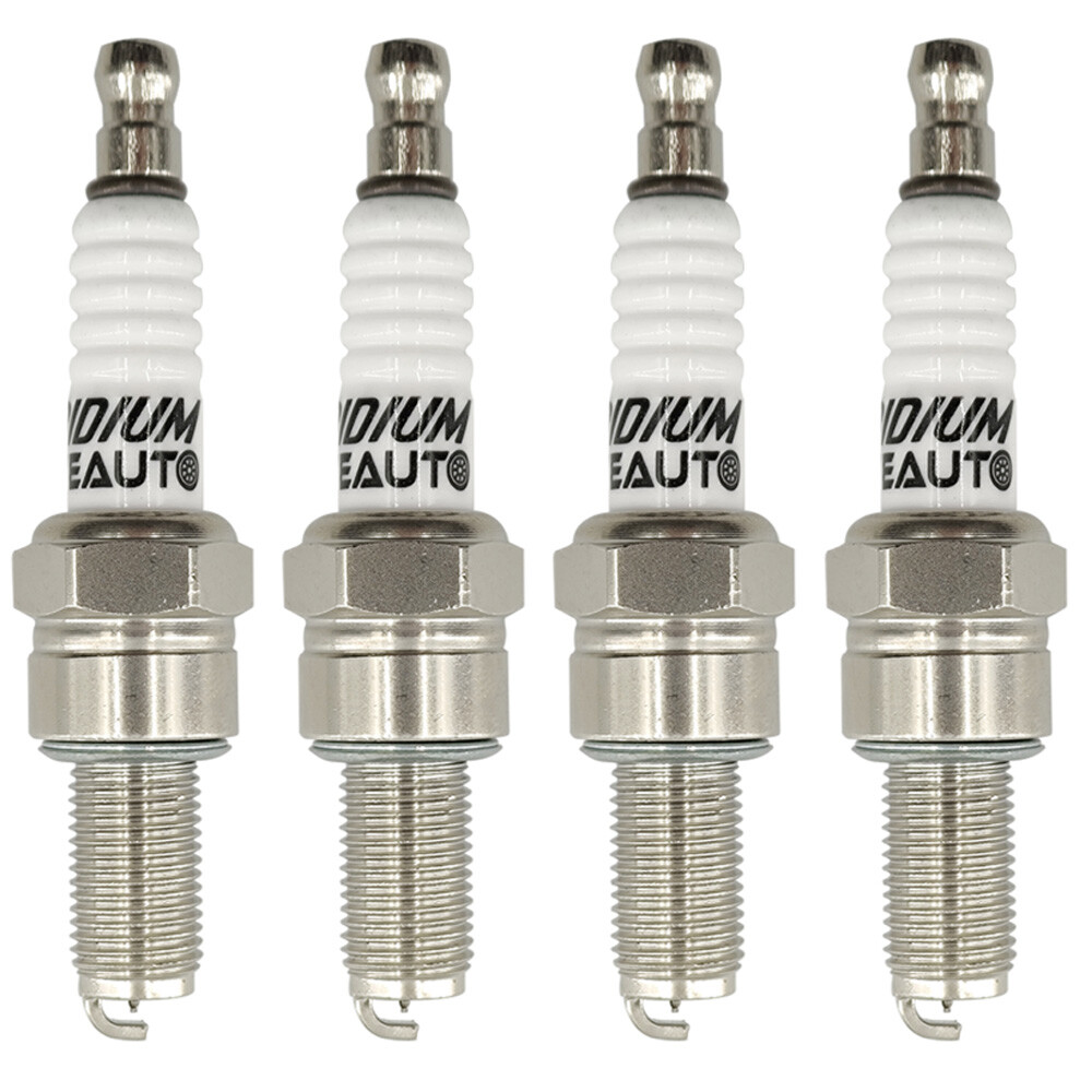 4X Iridium Spark Plugs For Kawasaki Ninja ZX10R Ninja ZX6 Vulcan Suzuki Yamaha