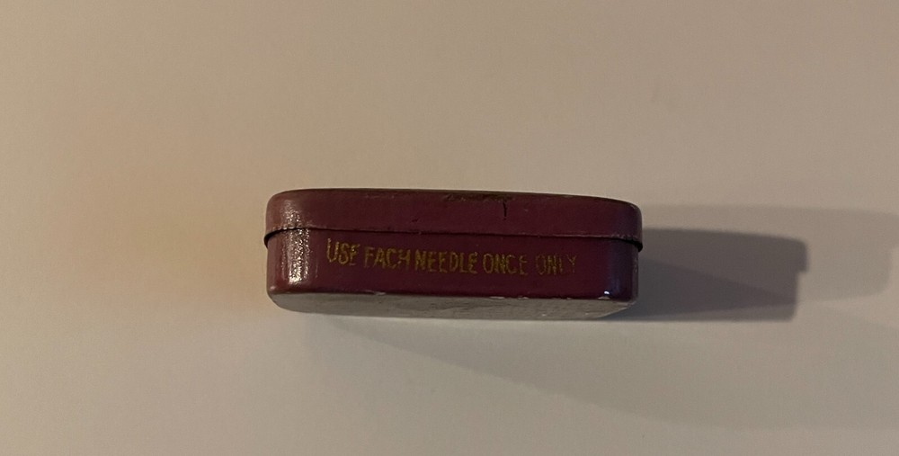 VINTAGE TRUETONE DISC RECORD NEEDLES TIN With Needles