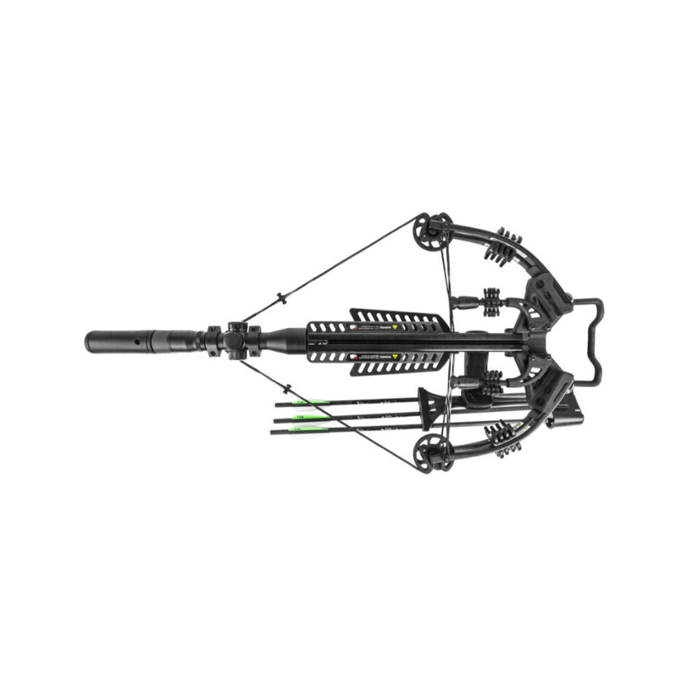 Killer Instinct Burner 415 FPS Crossbow Package (Gray Camo) Basic Bundle