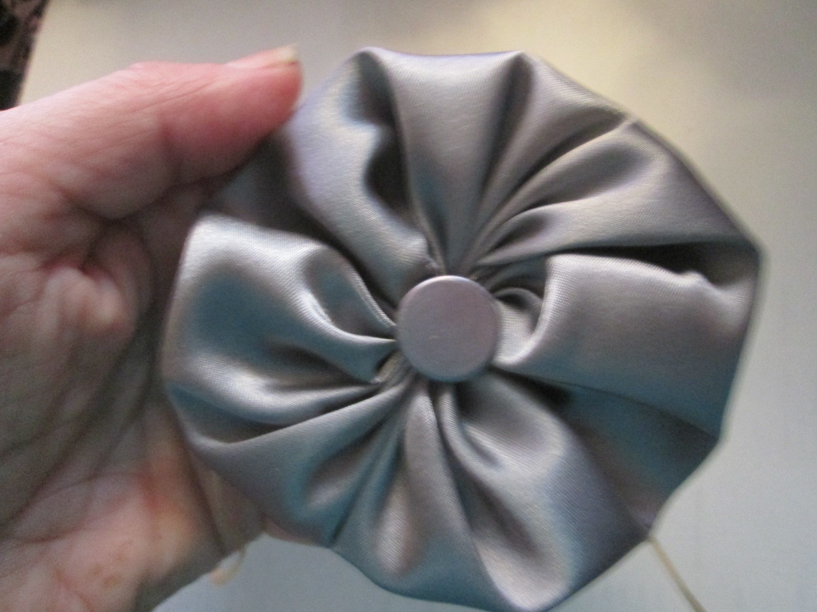 REENACTOR 18THC REV WAR COLONIAL HAT DRESS COCKADE PEWTER GREY SILVER BUTTON NEW