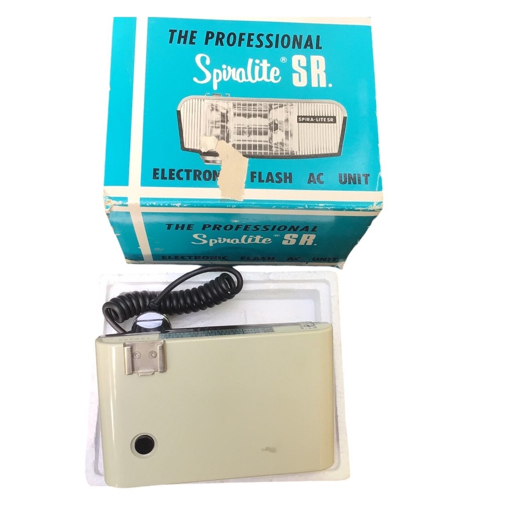 THE PROFESSIONAL Spiralite SR. ELECTRONIC FLASH AC UNIT