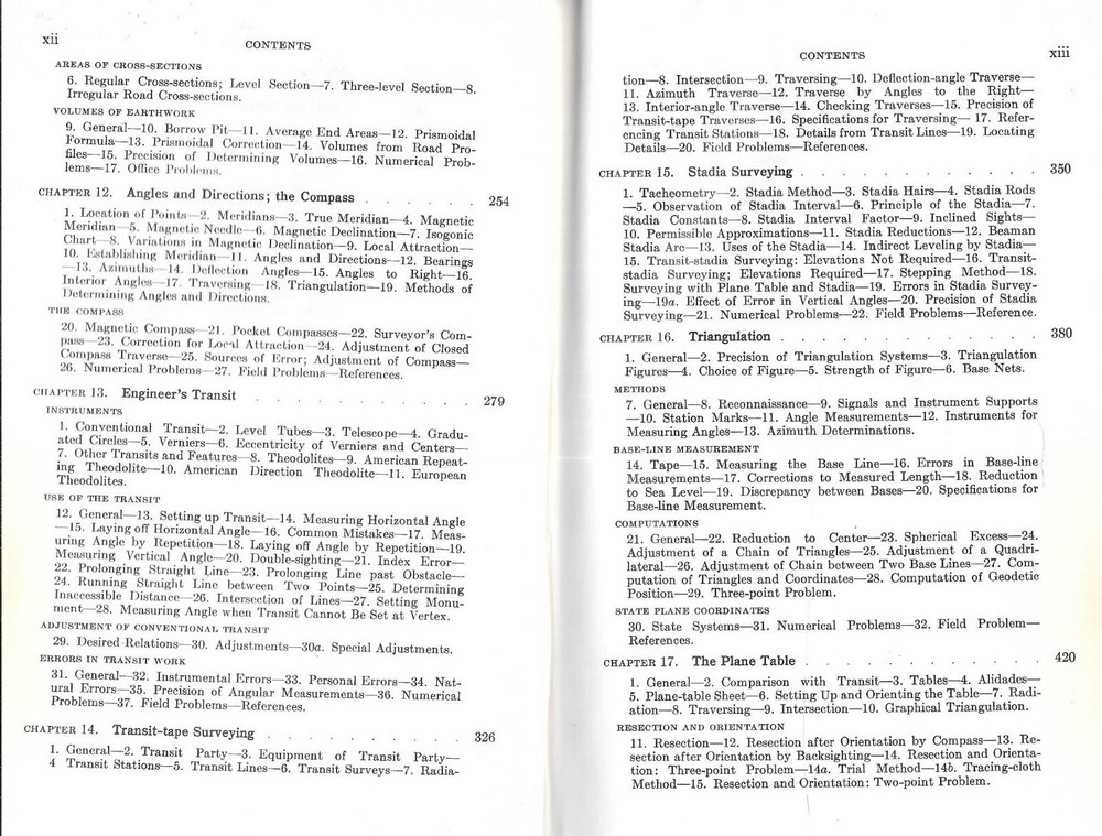 SURVEYING THEORY & PRACTICE - 5th Edit., 1966