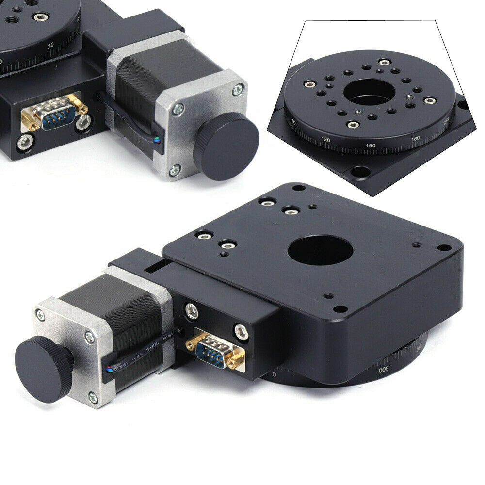 360�� Motorized Rotary Stage Electric Rotating PlatFitm  Optical Motorized Stage