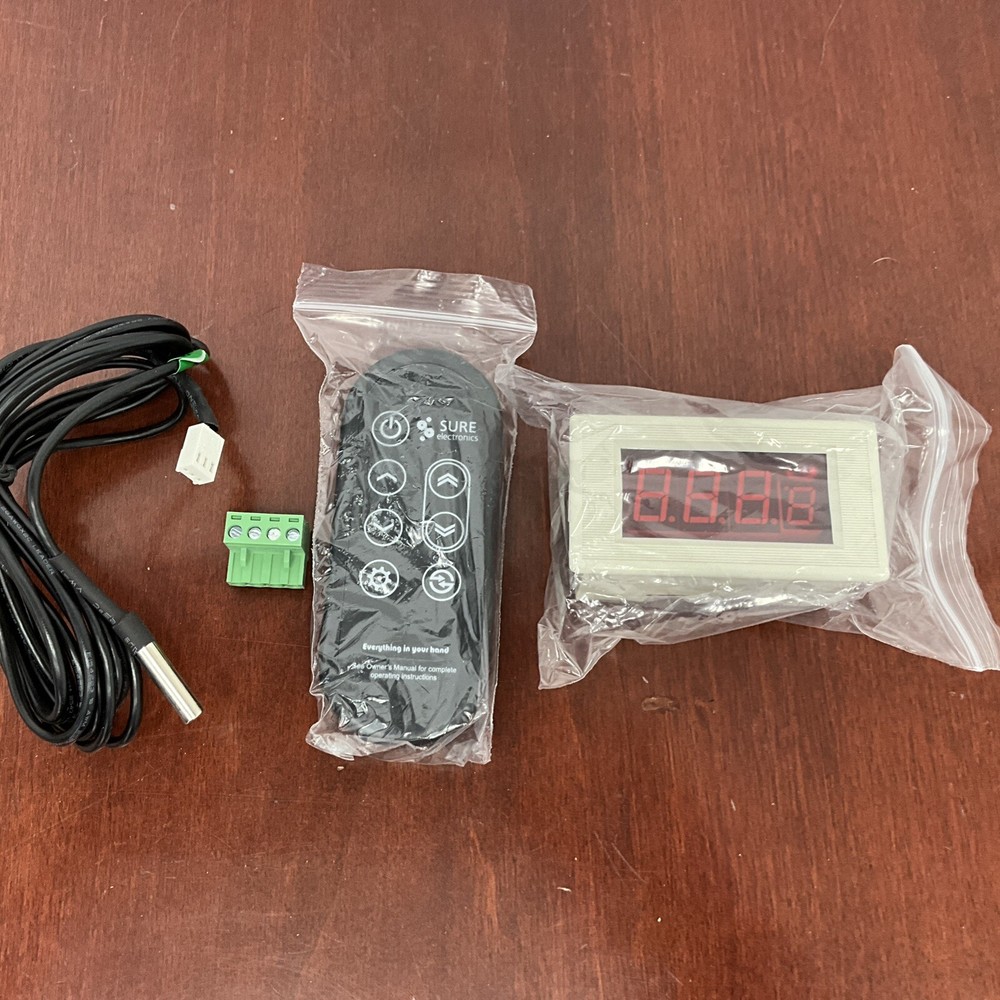 SURE Electronics Temp Controller+7-key User-definable Remote Control