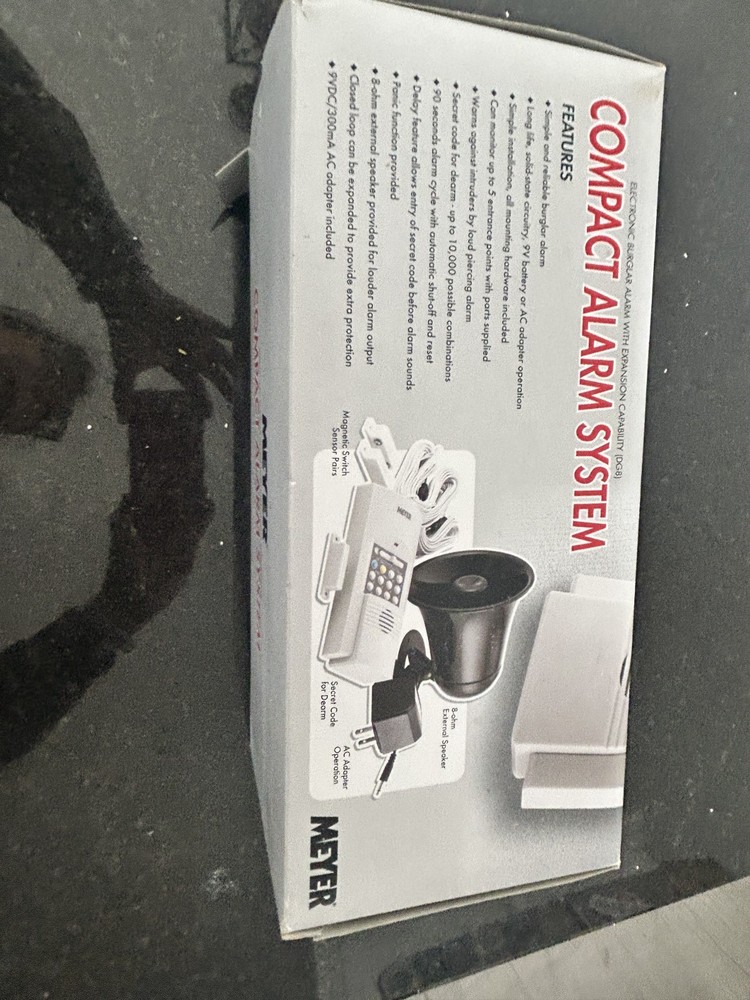 Meyer Compact Alarm System~Residential And Commercial Application