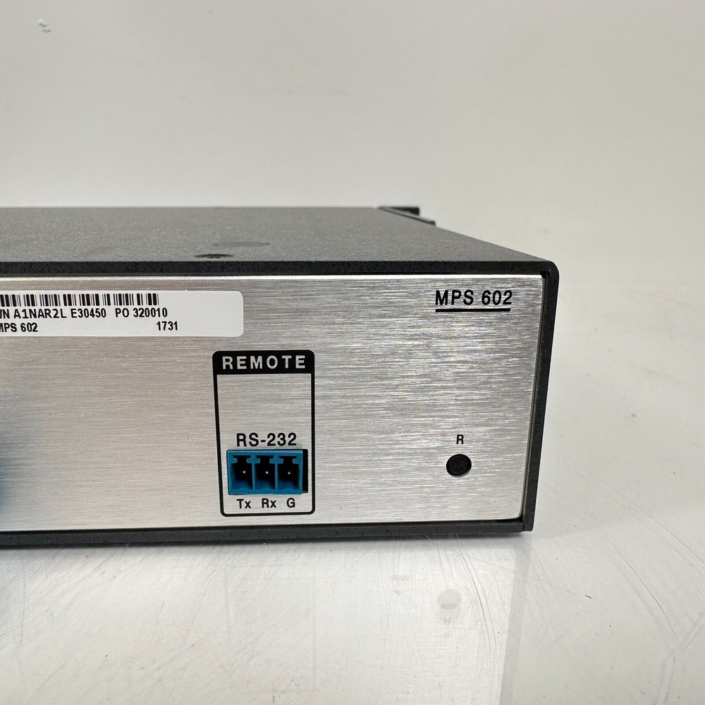 Extron MPS 602 Media Presentation Switcher