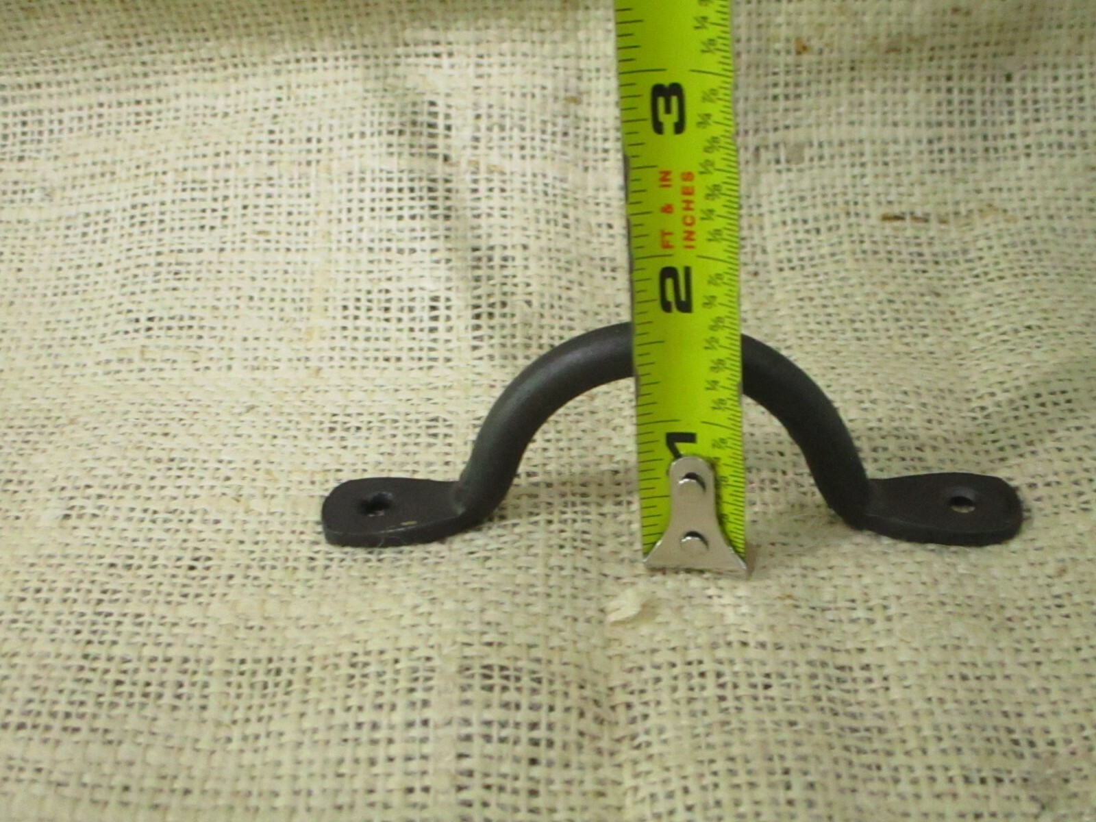 20 HAND FORGED IRON DRAWER BIN PULLS 4 1/4" LONG CABINET HANDLES KITCHEN BATH