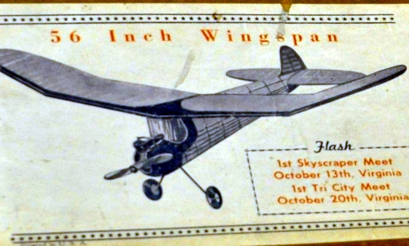 BROOKLYN DODGER PLAN + CONSTRUCTION ARTICLES for 55" OT FF or RC Model Airplane