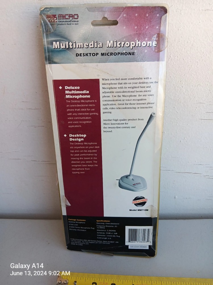 Vintage Multimedia Microphone