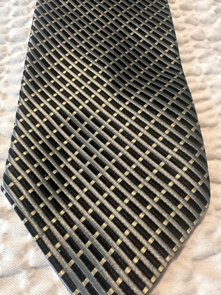 Vintage Tie Bundle (2) Angelo Bosani Tie Rack & Mega Couture Prestige Patterned