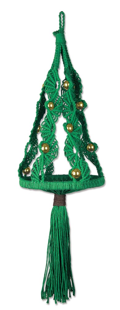 Christmas Tree Macrame