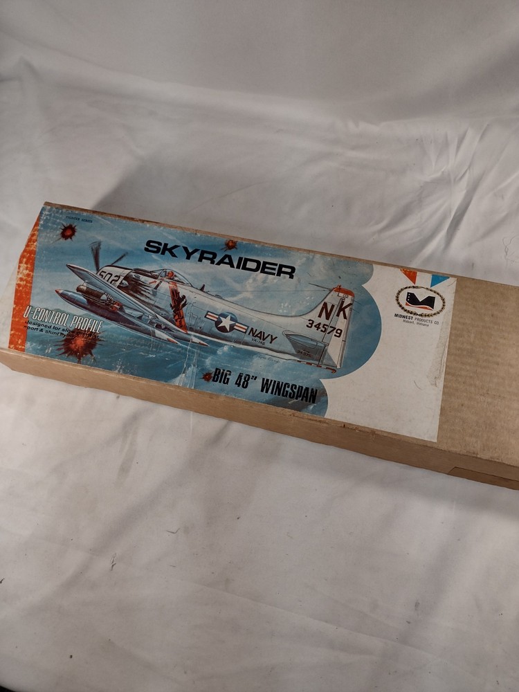 midwest airplane kit. A 1-E Skyraider Kit