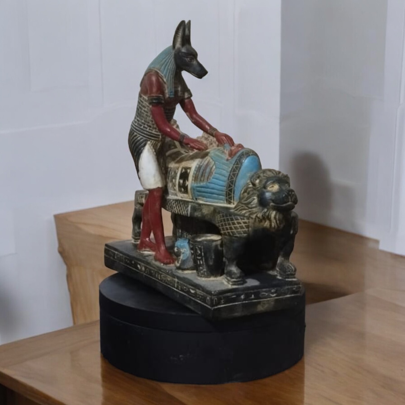 Rare Ancient Egyptian Antiquities God Anubis Unique Statue Pharaonic Egyptian BC