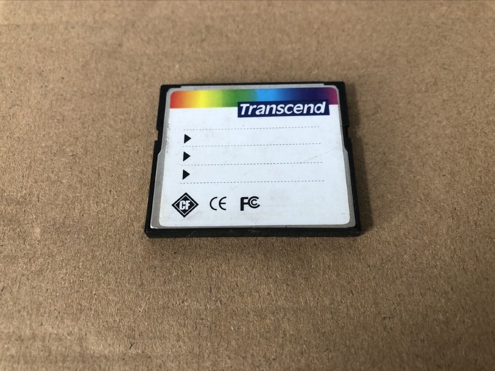 transcend 256mb industrial compactflash CF memory card