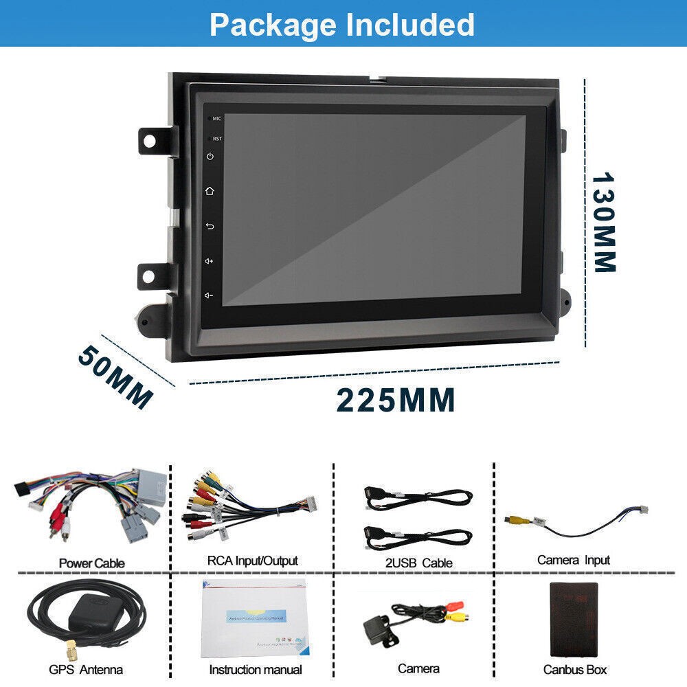 32G Apple Carplay For 2008-2016 Ford F-250 F-350 Super Duty Car Stereo Radio