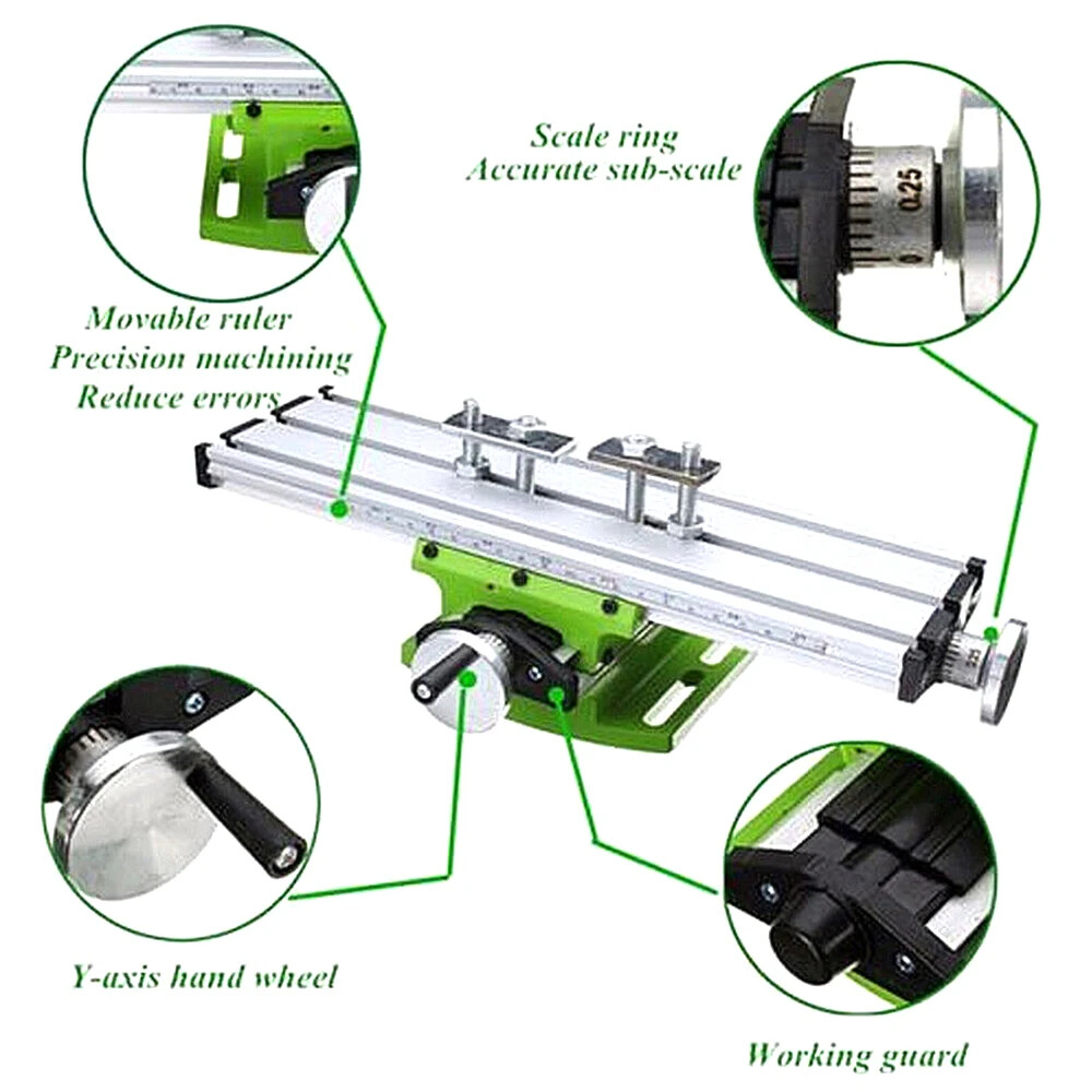Precision Router Table Milling Machine Bench Drill Vise Fixture Table Workbench