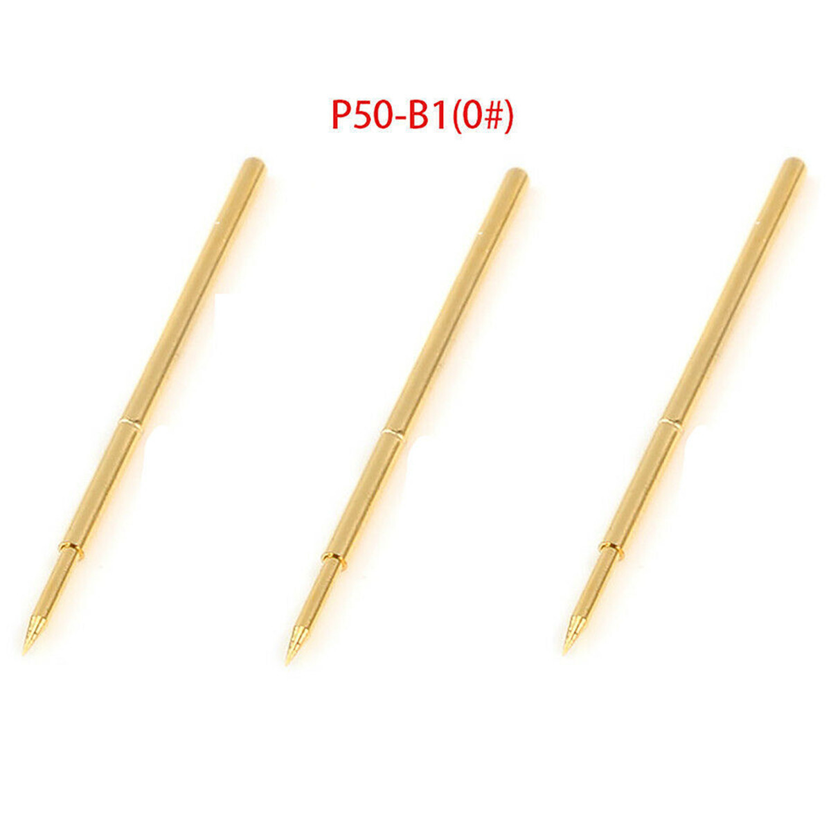 Dia 0.68mm-2.36mm Multiple Types Spring Test Probe Pogo Pin Receptacle Tool Set