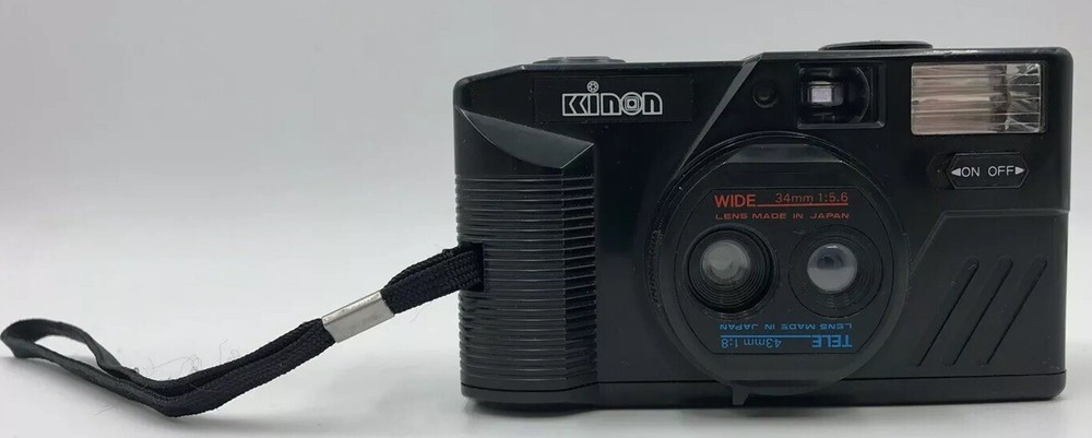 Rare Kinon Dual Lens 35mm Camera