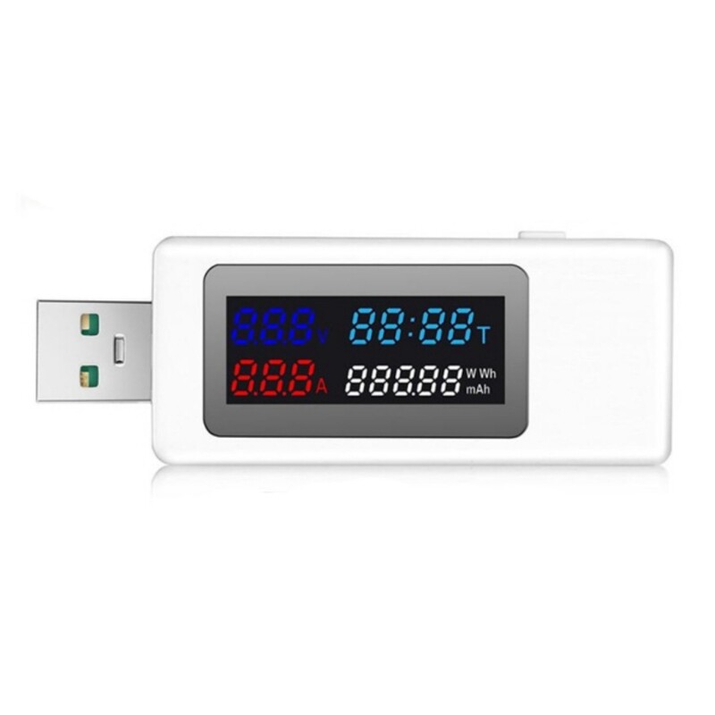 USB Meter Tester Power Meter USB Multimeter Voltages and Current Tester