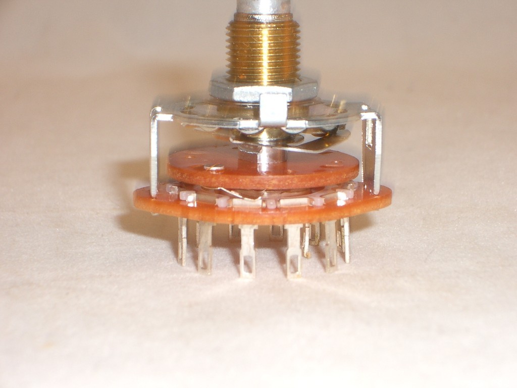 CED P-H391 ROTARY SWITCH 1 POLE 12 POSITION BBM NON-SHORTING 1/4" SHAFT