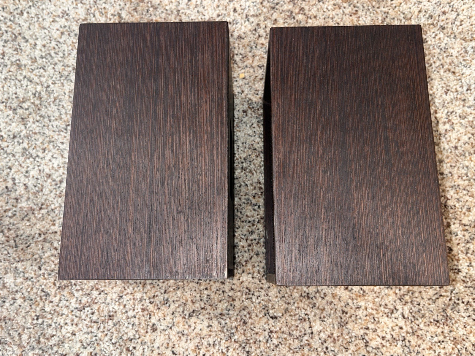 1970 Pair of Ultralinear CARponents M-15 Vintage Bookshelf Speakers WORKS RARE