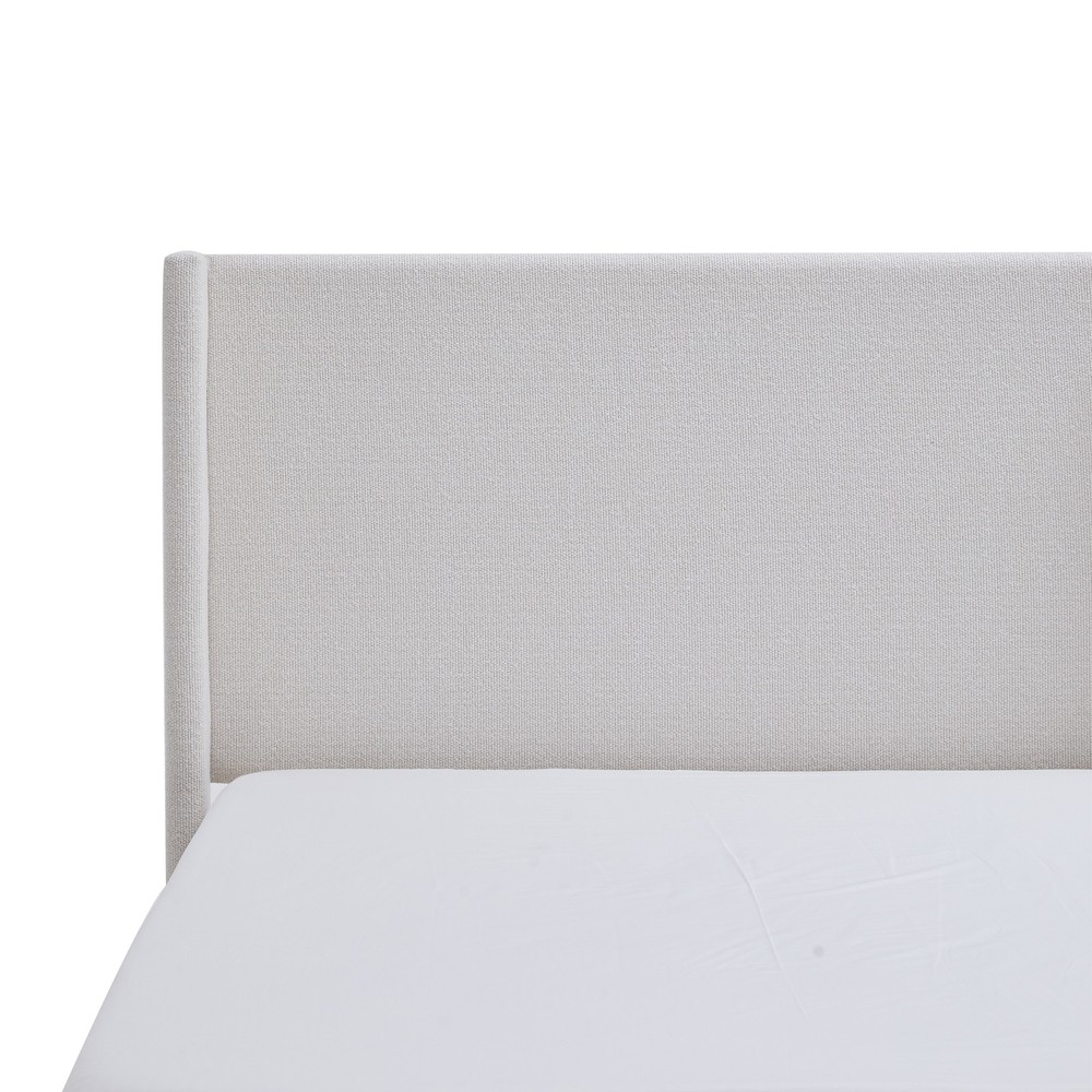 Hale Upholstered Wingback Bed Size King / Tall 51.1" Headboard Upholstered Que