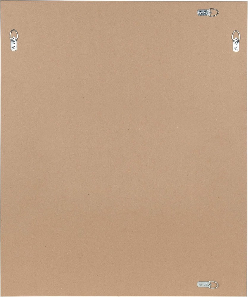 Alysia Decorative Frame Rectangle Wall Mirror 26.5x32.5 White