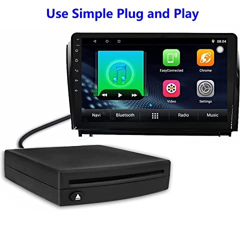 External USB Car Universal CD Player,Vehicle CD Player for Car via USB Radio