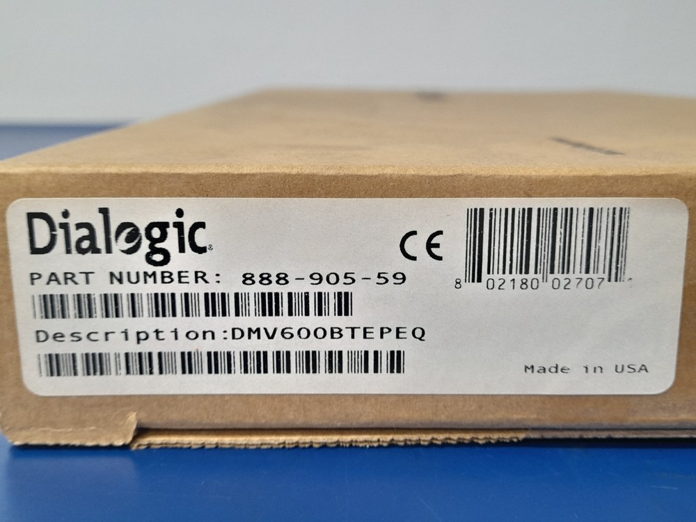 Dialogic DMV600BTEPEQ T1/E1 DIGITAL NETWORK INTERFACE 888-905-59