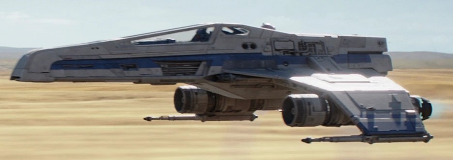 Star Wars E-Wing 3d Resin Print 8.5"x6"