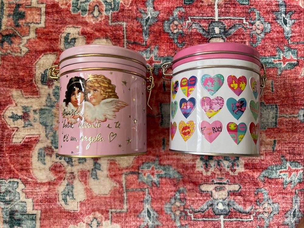 Vintage Fiorucci Tin Cans 90s